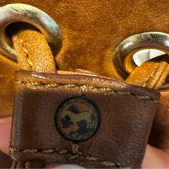 HH Anthropology genuine leather purse, great condition lots intricate details. - Picture 3 of 8